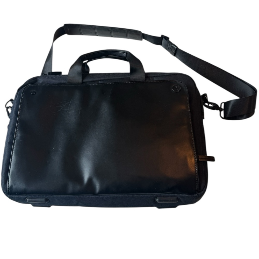 HP Hewlett Packard Black Laptop Shoulder Bag for Men